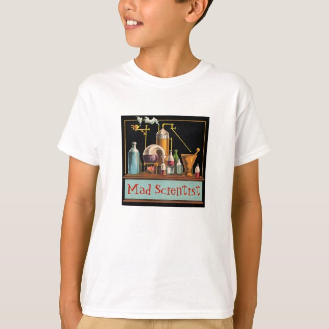 Le T-shirt de l'Alchimiste Mad Scientist (Devant)