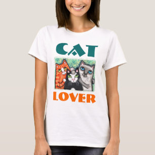 Le T-shirt de l'amoureux des chats