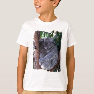 Le T-shirt de l'enfant de famille de koala