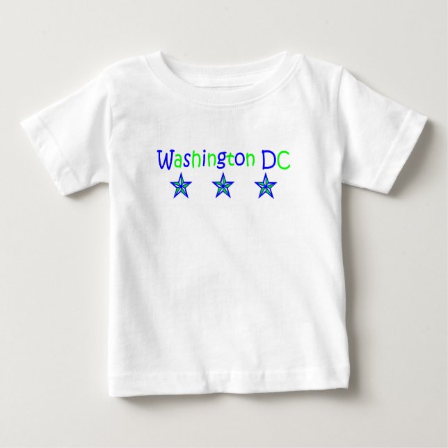 Le T-shirt de l'enfant de Washington DC (Devant)