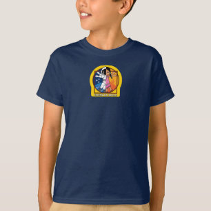 Le T-shirt de l'enfant du logo spatial