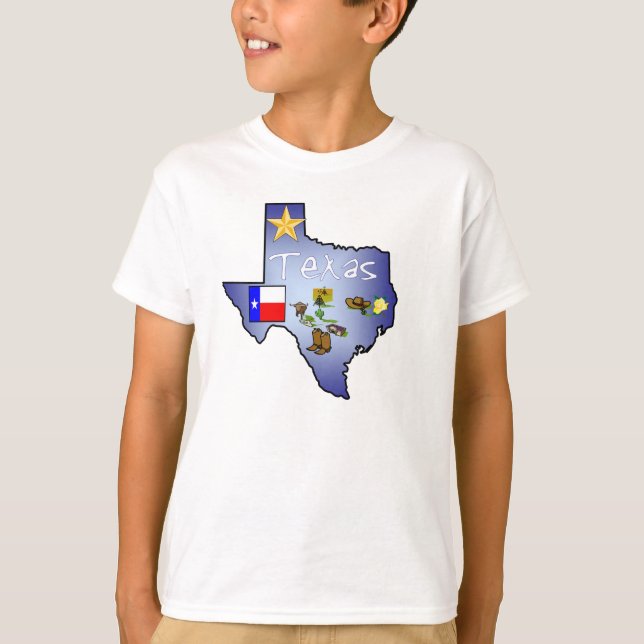 Le T-shirt de l'enfant du Texas (Devant)