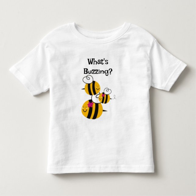 Le T-shirt de l'enfant gaffent des abeilles (Devant)