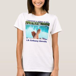 Le T-shirt de Madame "j'ai survécu à un hiver "