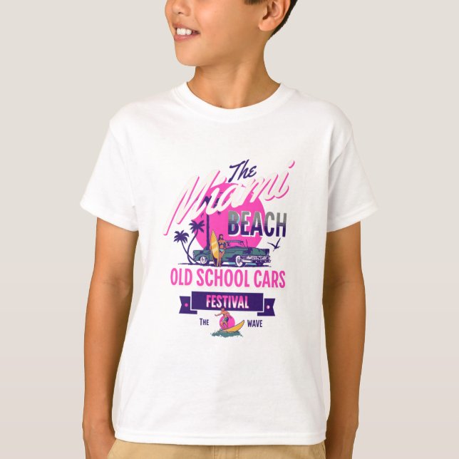 Le T-shirt de Miami Beach (Devant)