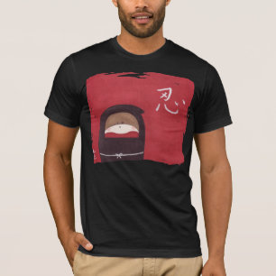 Le T-shirt de Ninja de singe de chaussette