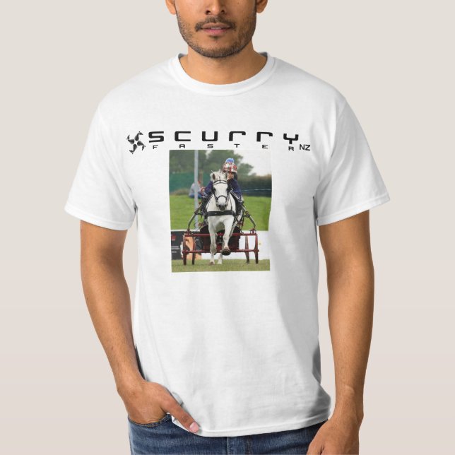 Le T-shirt de NZ de course personnalisent avec (Devant)
