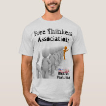 Le T-shirt de penseurs des hommes libres