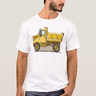 Le T-shirt de peu d'à benne basculante hommes de