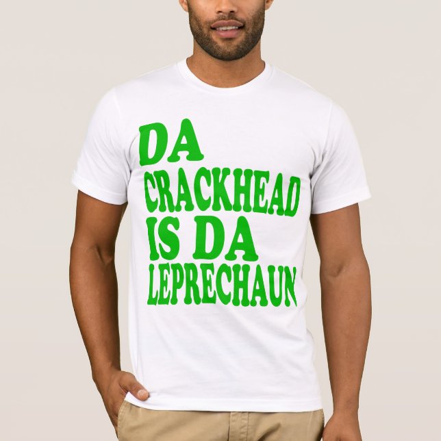 Le T-shirt de pièce en t de lutin de Crichton (Devant)