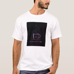 Le T-Shirt de programmeur de café carburant pour l
