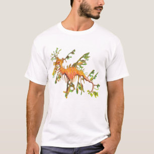 Le T-shirt de Seadragon des hommes feuillus