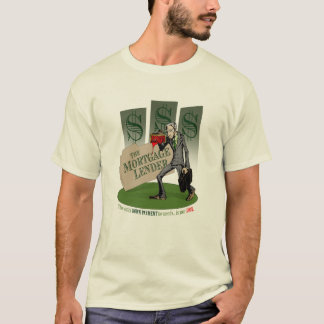 Le T-shirt de société de prêt immobilier (lumière)