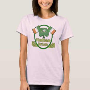 Le T-shirt de St Patrick italien d'Irlandais