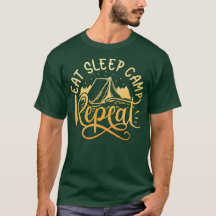 Le T-shirt des amoureux du camping