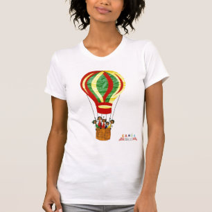 Le T-shirt des dames magiques de ballon