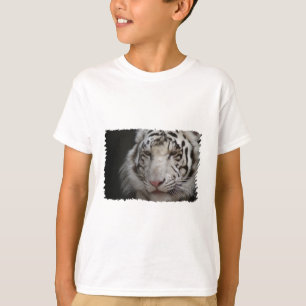 Le T-shirt des enfants blancs de tigre