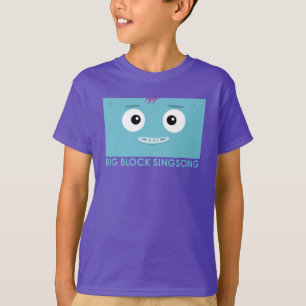Le T-shirt des enfants de bleu de bande