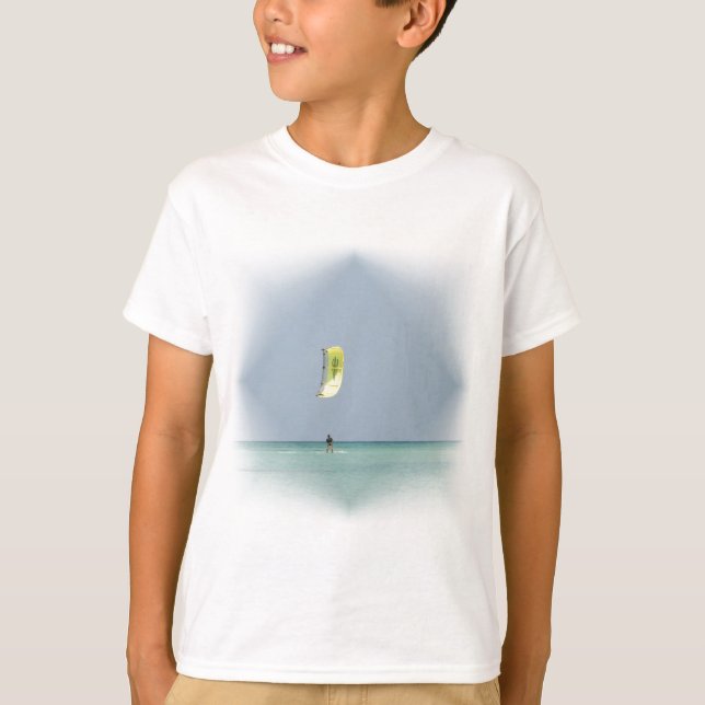 Le T-shirt des enfants de Kiteboarder (Devant)