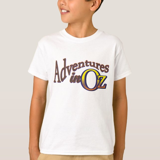 Le T-shirt des enfants de magicien d'Oz (Devant)