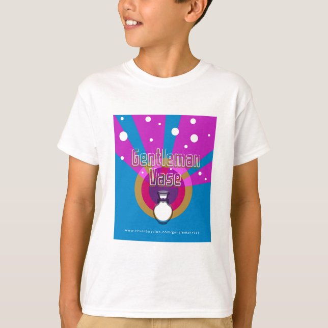 Le T-shirt des enfants de vase à monsieur (Devant)