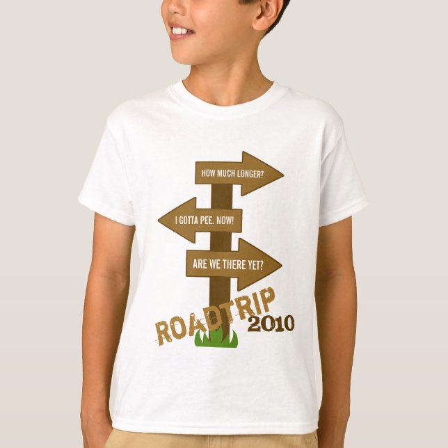 Le T-shirt des enfants personnalisables de promena (Devant)