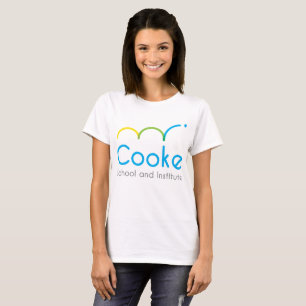 Le T-shirt des femmes avec le logo de Cooke -