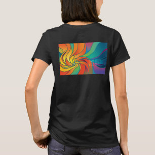 Le T-shirt des femmes de calice de MLTS, noir