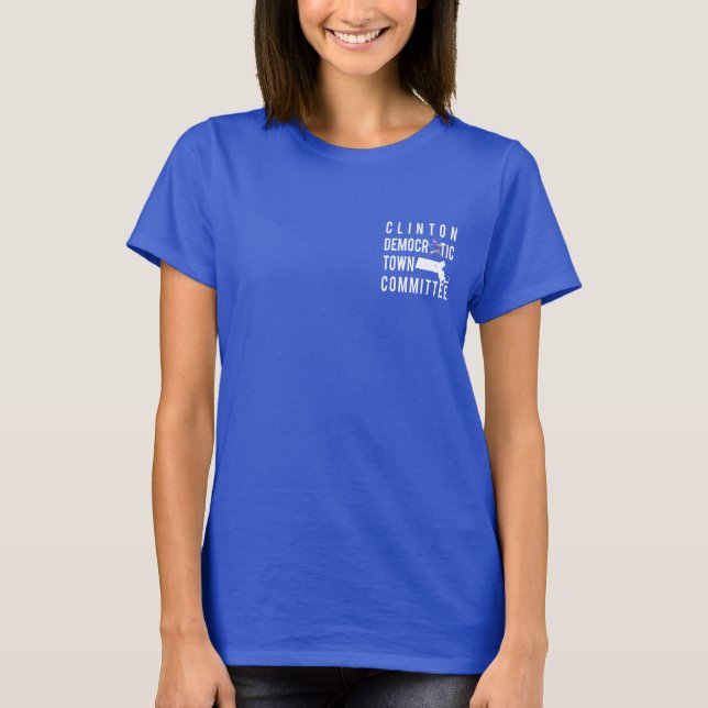 Le T-shirt des femmes de Clinton DTC - option 1 (Devant)