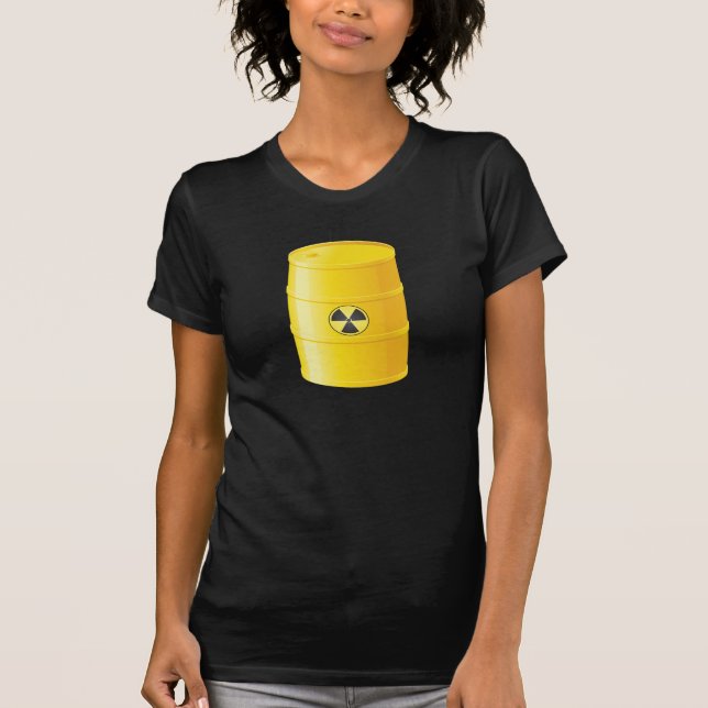 Le T-shirt des femmes de déchets radioactifs (Devant)