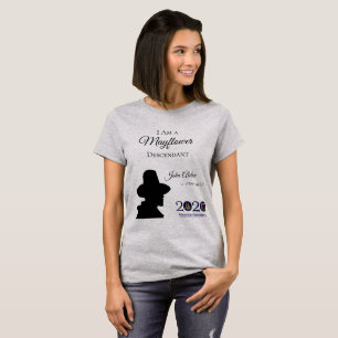 Le T-shirt des femmes de descendant de fleur