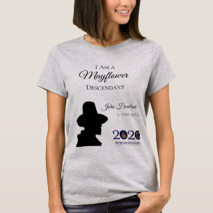 Le T-shirt des femmes de fleur printanière de John