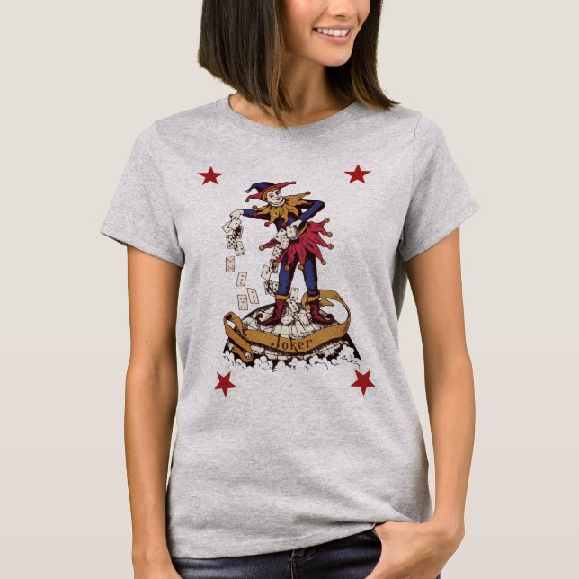 Le T-shirt des femmes de joker (Devant)