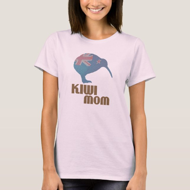 Le T-shirt des femmes de maman de kiwi (Devant)