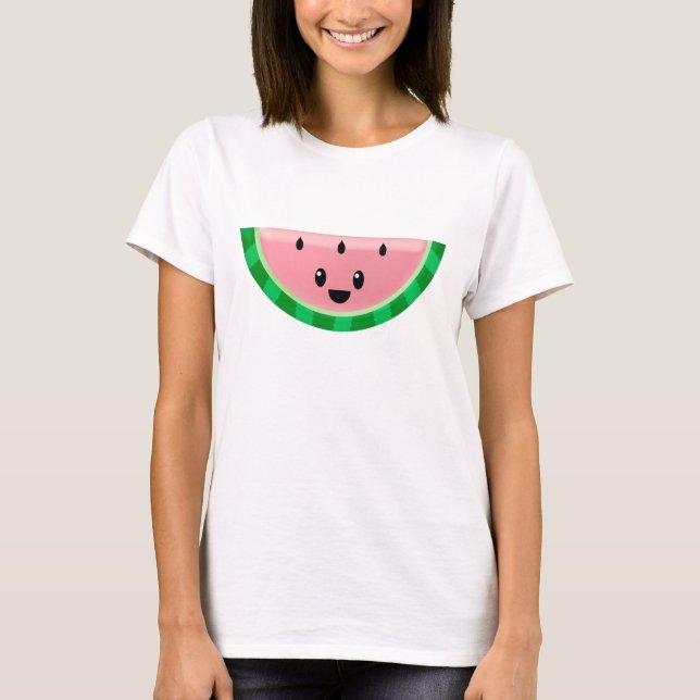 Le T-shirt des femmes de pastèque (Devant)