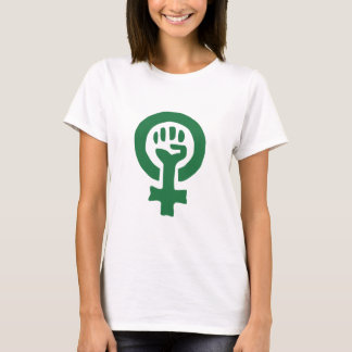 Le T-shirt des femmes de puissance de femme