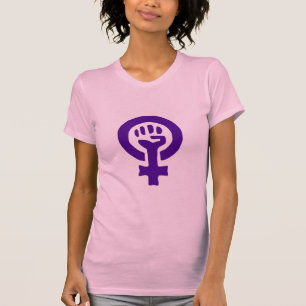 Le T-shirt des femmes de puissance de femme