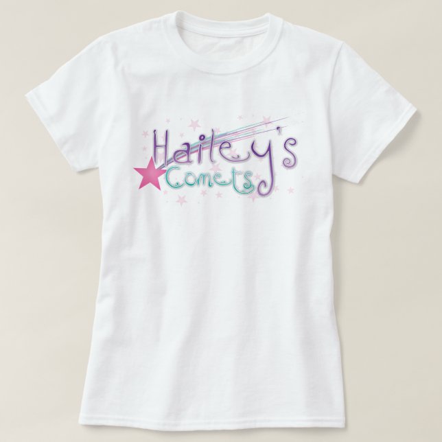 le T-shirt des femmes des comètes des hailey (Design devant)