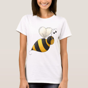 Le T-shirt des femmes dodues d'abeille