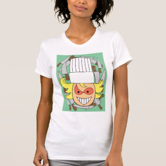 Le T-shirt des femmes folles de chef