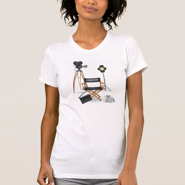 Le T-shirt des femmes réglées de cinéaste (Devant)