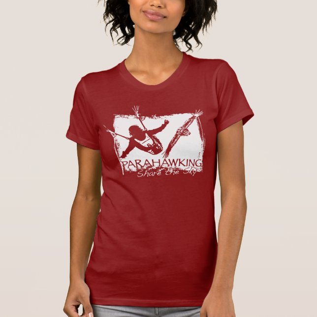 Le T-shirt des femmes - rouge (Devant)