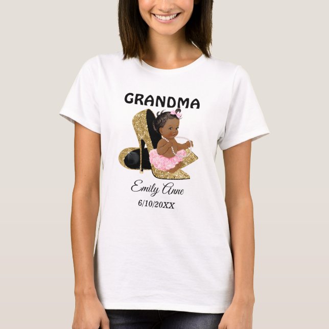 Le T-shirt des grand-mamans pour le nouveau (Devant)