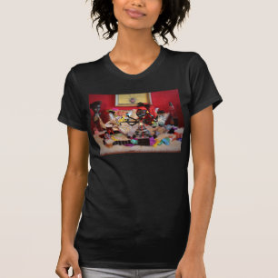 Le T-shirt des hautes de Wydowna de monstre femmes