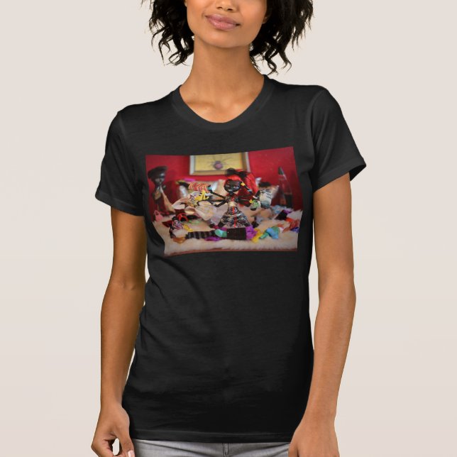 Le T-shirt des hautes de Wydowna de monstre femmes (Devant)