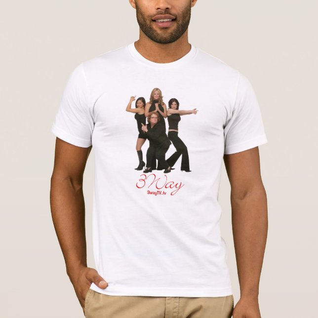 le T-shirt des hommes 3Way (Devant)