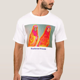 Le T-shirt des hommes avec les amis faits varier