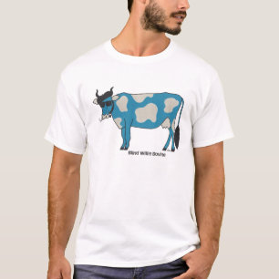 Le T-shirt des hommes bovins aveugles de Willie