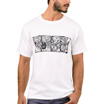 Le T-shirt des hommes de 2-Sided de "petits gens"