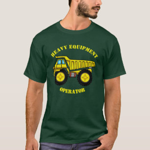 Le T-shirt des hommes de camion à benne basculante